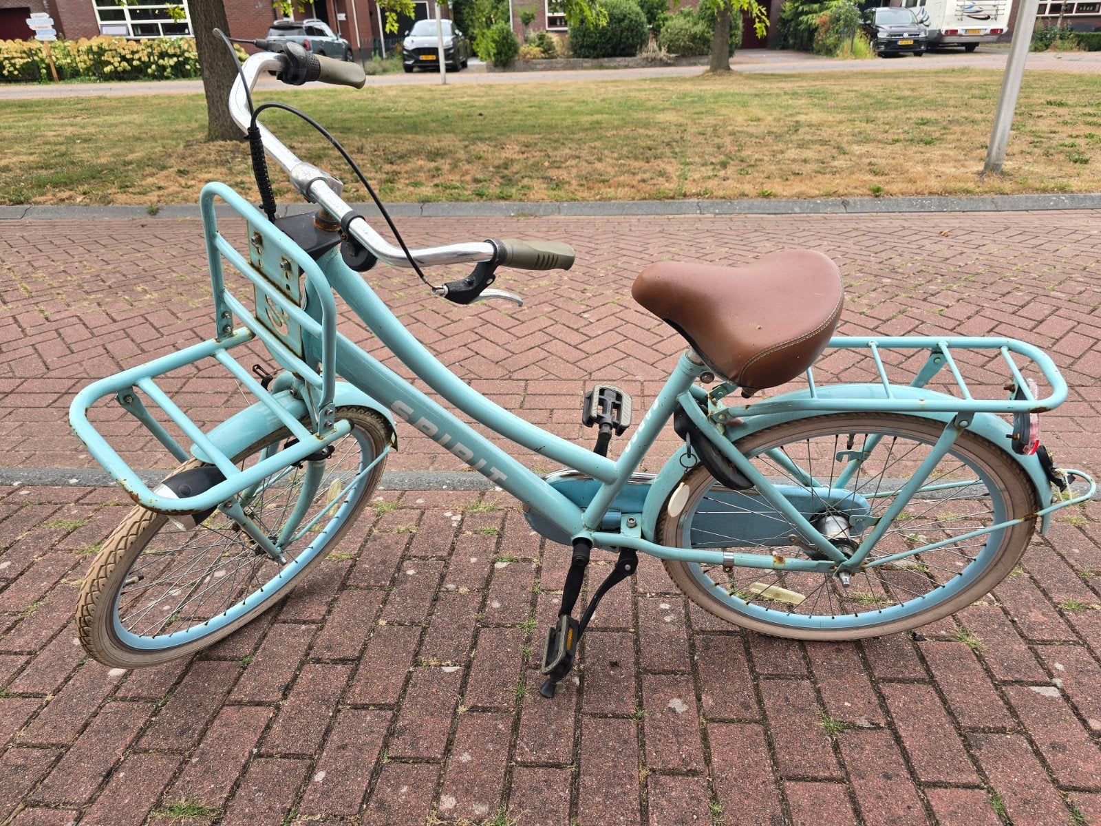 Spirit transportfiets - terugtraprem defect, Terugtraprem, Gebruikt, 50 tot 53 cm, Ophalen