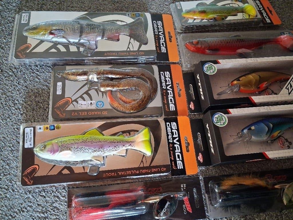 BIG BAITS....Kunstaas voor Snoek...Nieuw!, Tinstraat, Savage Gear, Overige typen, Nieuw