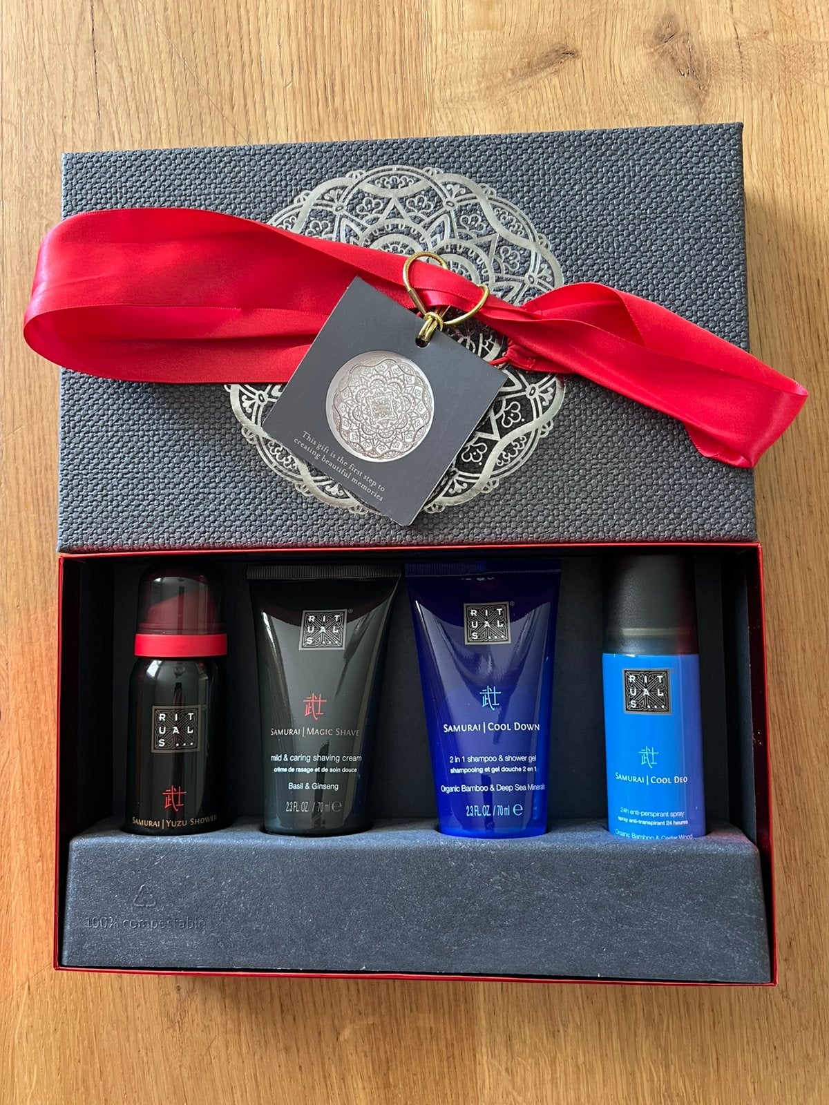 Rituals Samurai Giftset S blauw 💙🖤🎁 Nieuw!, Sieraden, Tassen en Uiterlijk, Uiterlijk | Lichaamsverzorging, Ophalen of Verzenden