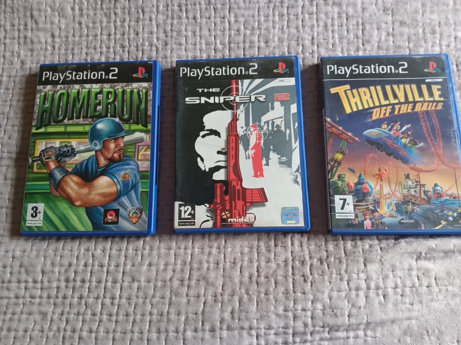 3 spellen Playstation 2, 1 speler, Ophalen of Verzenden, Vanaf 18 jaar