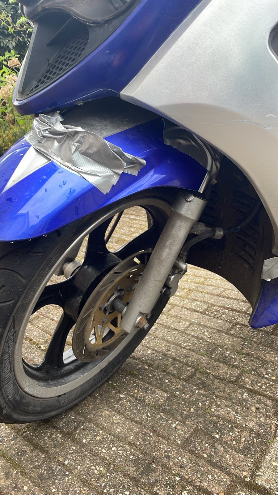 AGM TOURING met schade - Ideaal voor onderdelen/opknap, Ophalen of Verzenden, Gebruikt, Maximaal 45 km/u