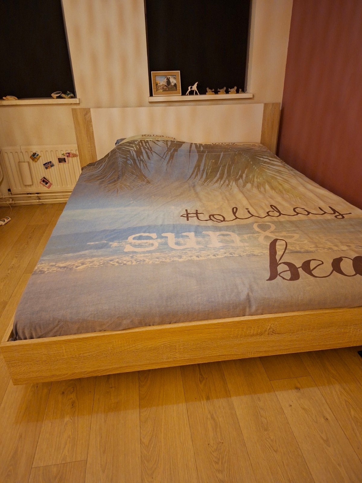 Foto 3 van Tweepersoonsbed 160x200 met lattenbodem