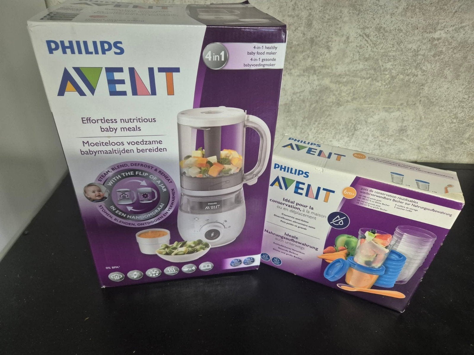 Avent baby maaltijdbereider  4 in 1, Ophalen of Verzenden, Nieuw, Overige typen