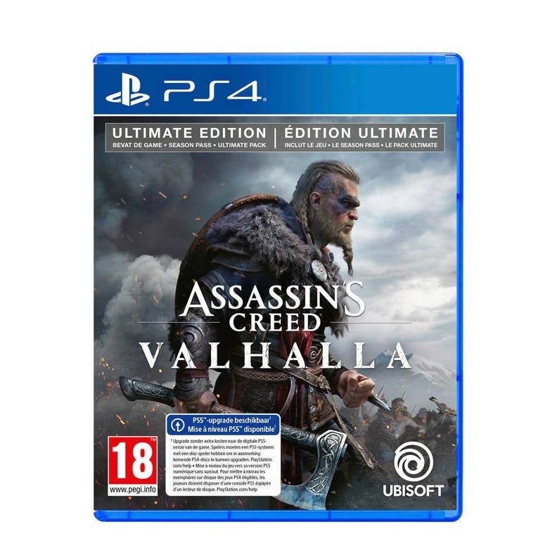 ASSASSIN'S CREED VALHALLA * Ultimate Edition * PS4 / PS5 com, Avontuur en Actie, Vanaf 18 jaar, 1 speler, Ophalen of Verzenden