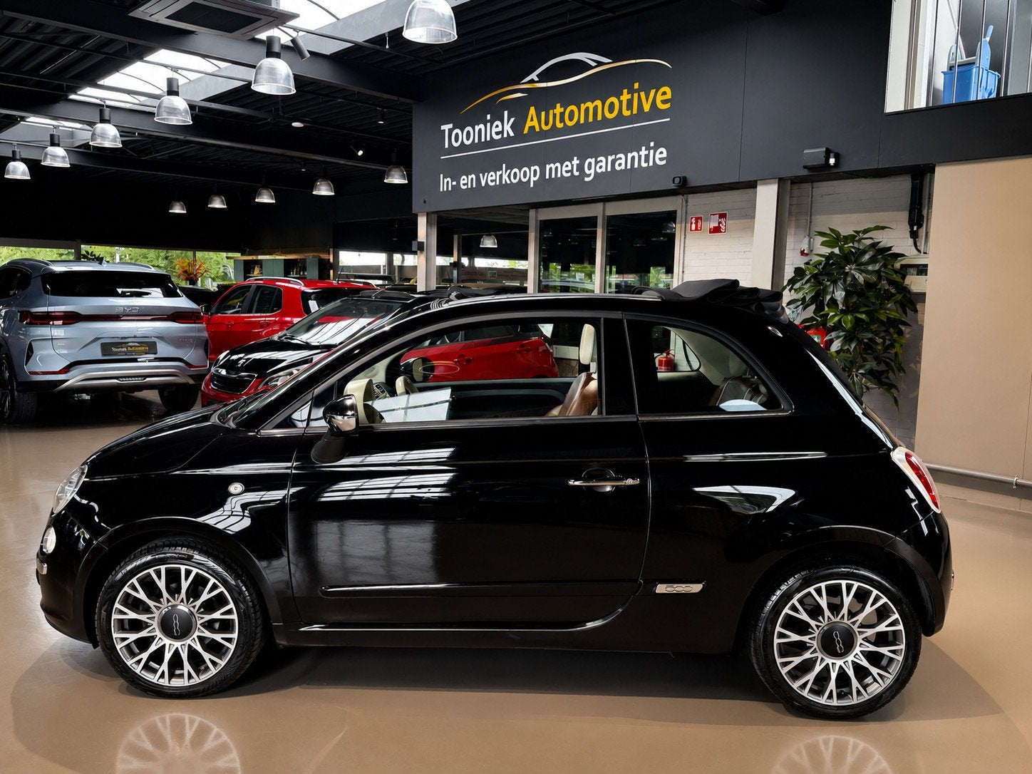 Fiat 500C 0.9 TwinAir Lounge Automaat | Cabrio (bj 2011), Auto's, Euro 5, 86 pk, Gebruikt, Huisgarantie