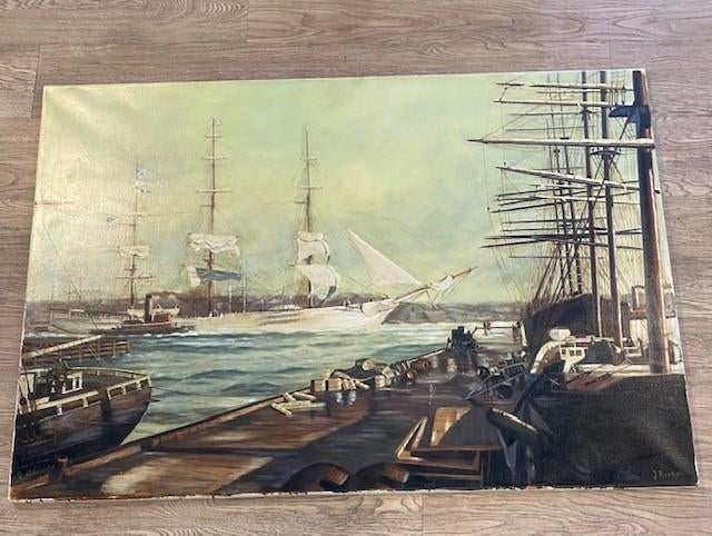 schilderij, Antiek en Kunst, Kunst | Schilderijen | Klassiek, Ophalen