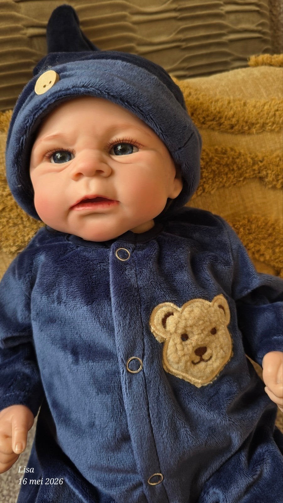 Realistische Reborn Babypop, Ophalen of Verzenden