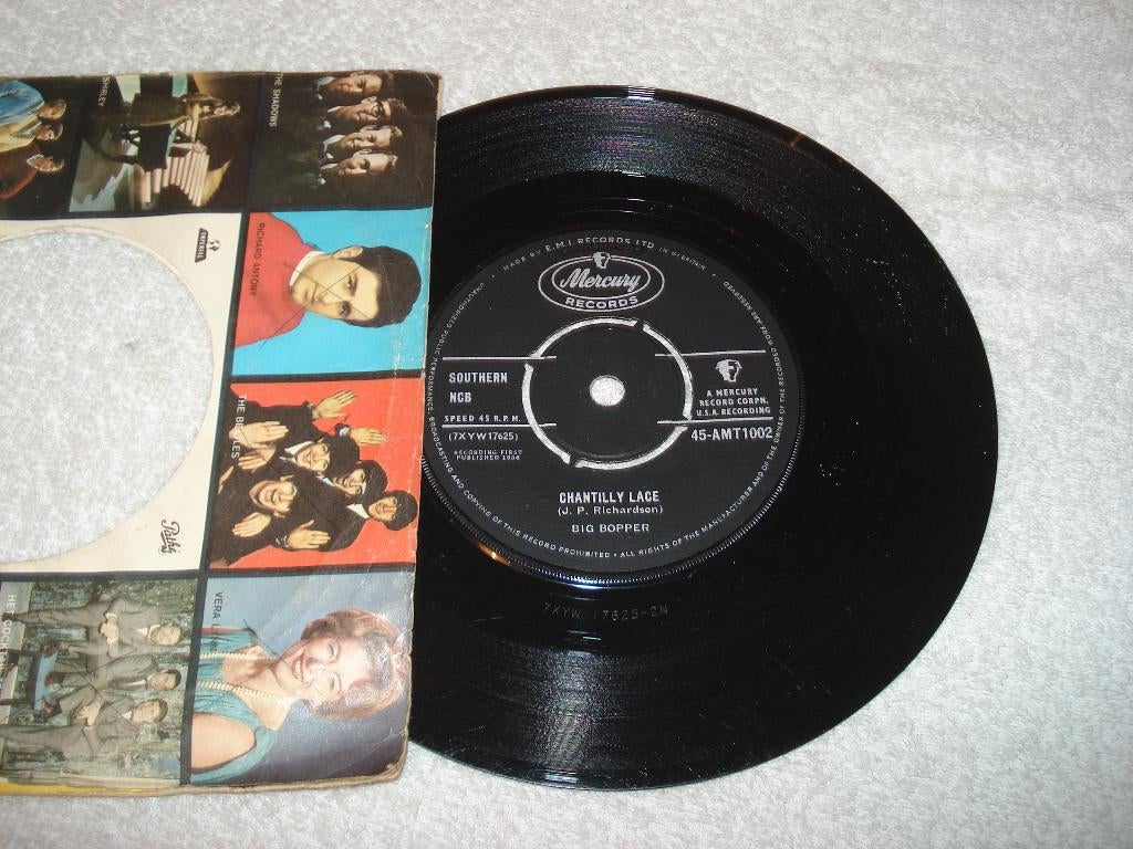 The Big Bopper   Chantilly Lace     Orgineel, Ophalen of Verzenden, Zo goed als nieuw, 7 inch, Rock en Metal