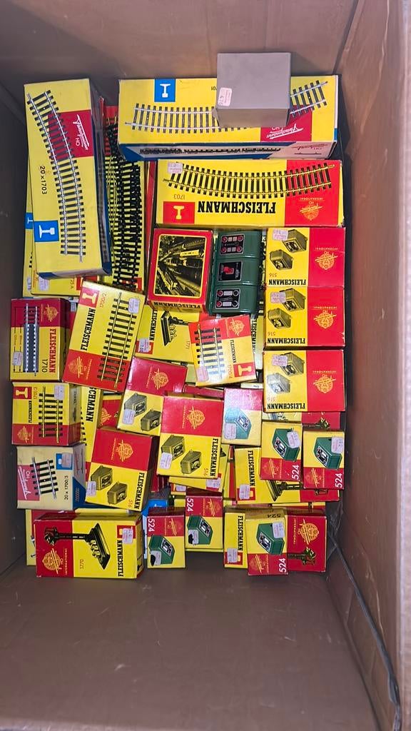 Complete Fleischman HO spoorset, Hobby en Vrije tijd, Modeltreinen | H0, Ophalen of Verzenden, Zo goed als nieuw