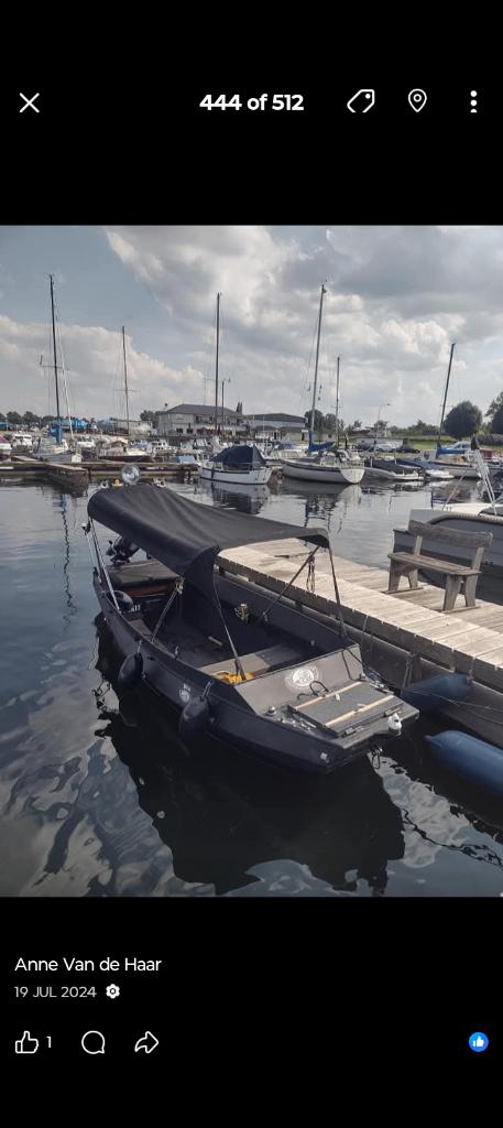 Stale sloep/vlet boot  4/5 per met veel extra, Ophalen, Zo goed als nieuw