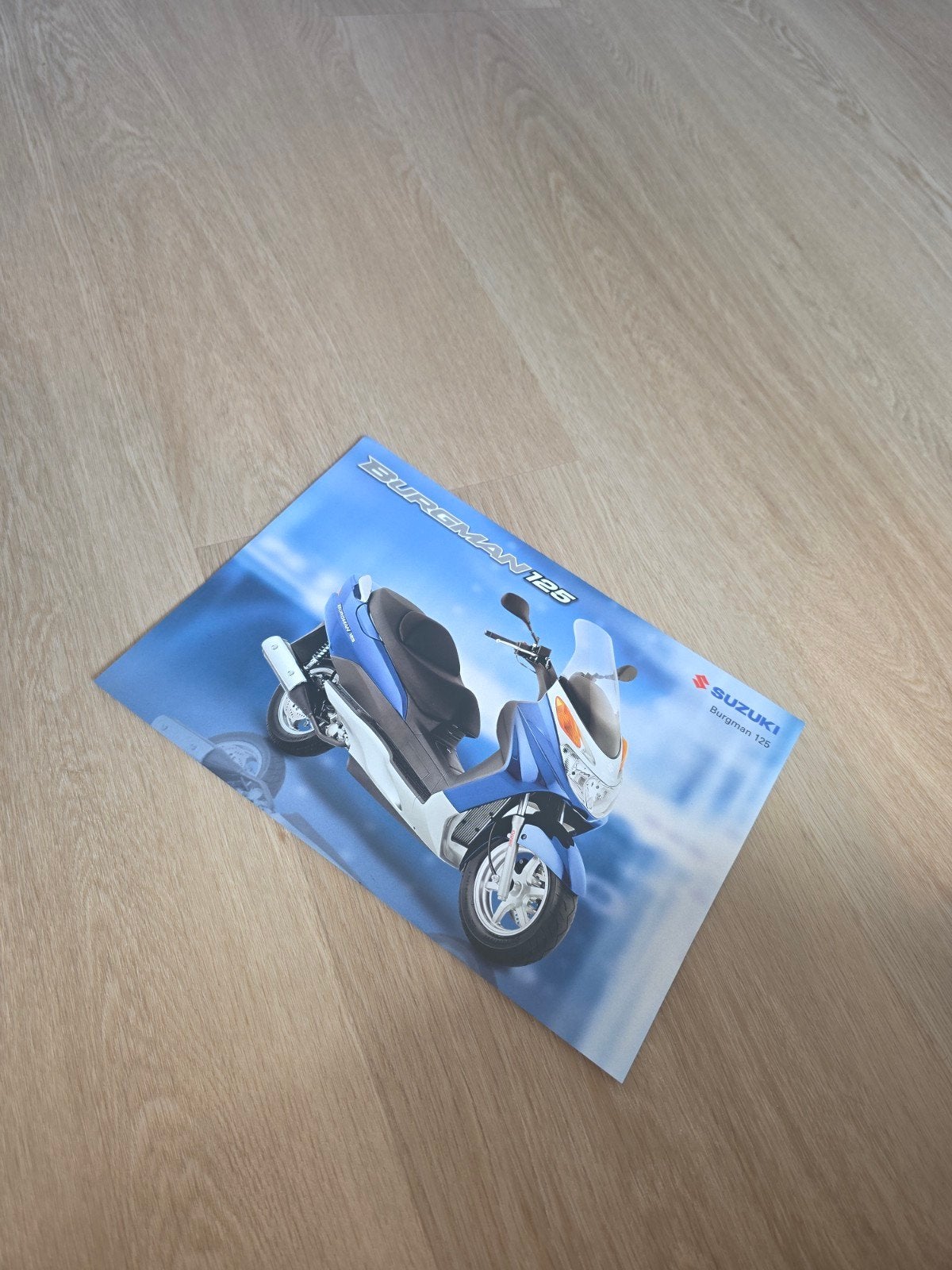suzuki burgman 125 folder, Ophalen of Verzenden, Suzuki