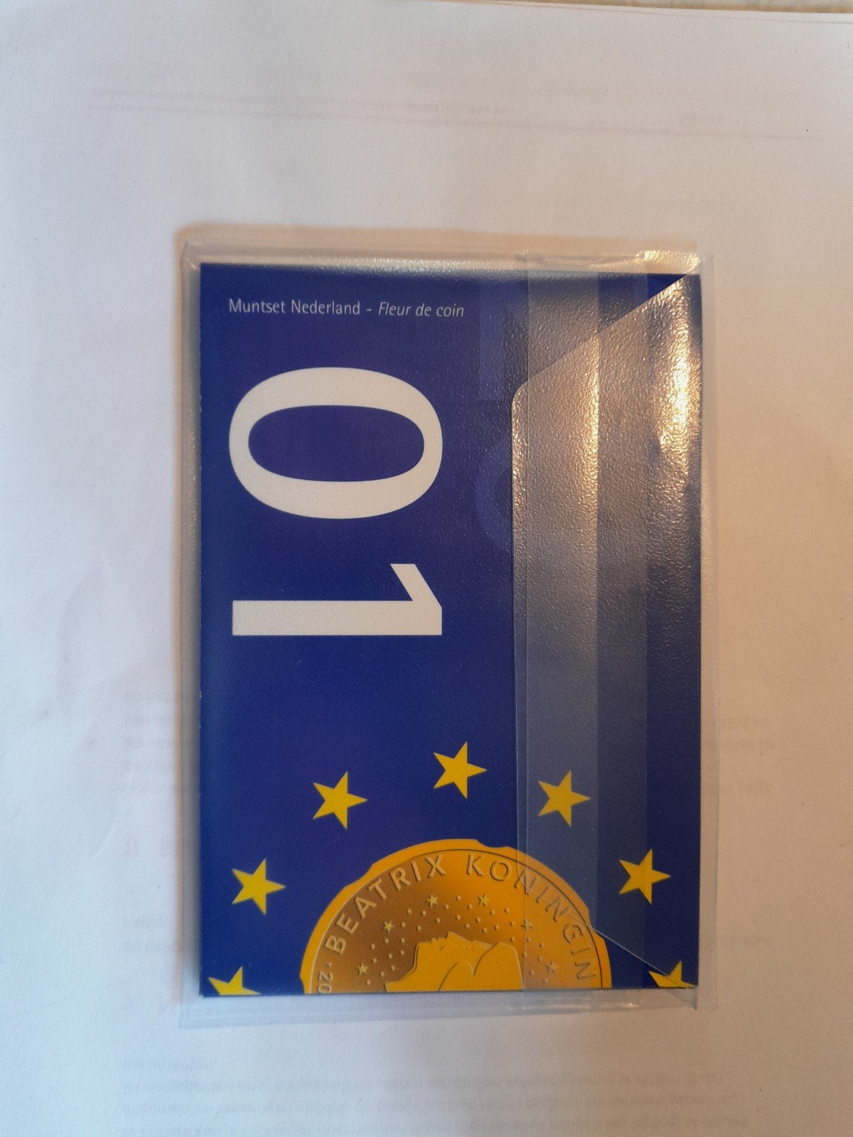 Muntset Nederland - Fleur de coin 2001 Beatrix, Ophalen