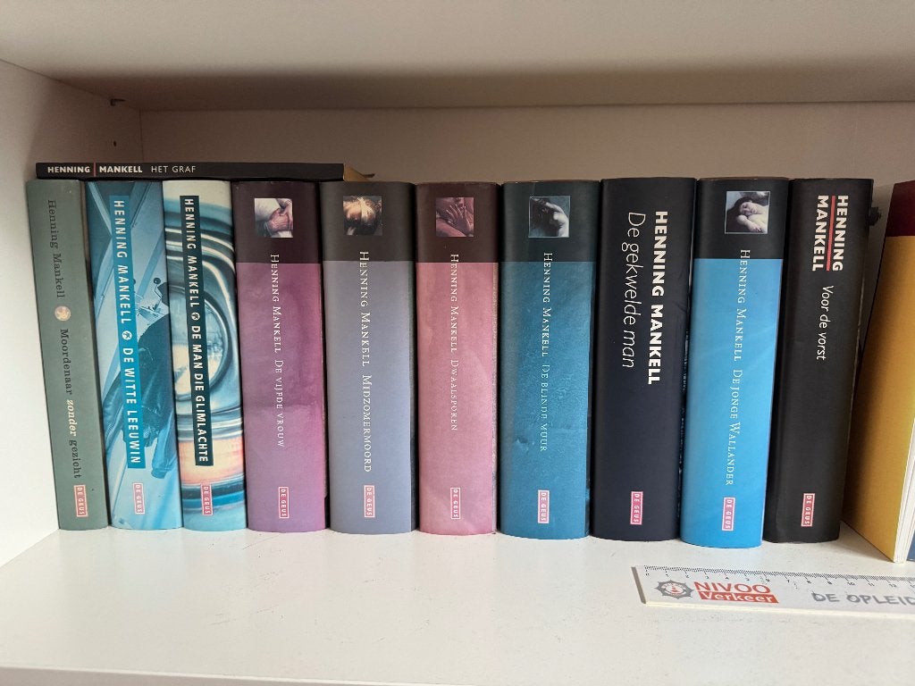 Collectie Henning Mankell boeken - Wallander serie