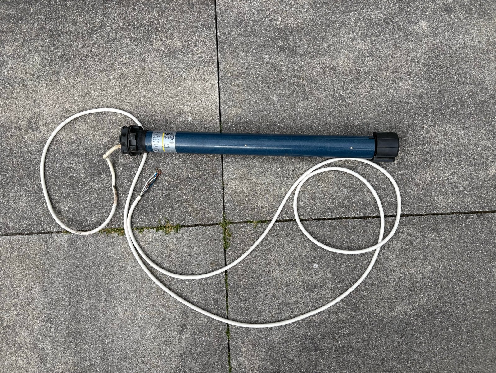 Somfy Solus 20 PA rolluikmotor / screenmotor 20NM, Gebruikt, Overige kleuren, Ophalen of Verzenden, Minder dan 100 cm
