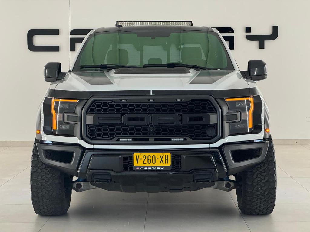 Ford USA Raptor 3.5 V6 Ecoboost SuperCrew F150 450pk NL-auto, Automaat, Gebruikt, 451 pk, Wit