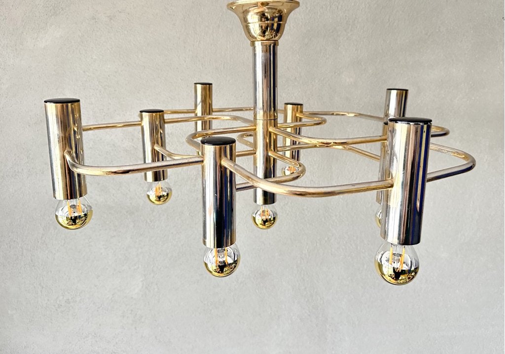 Vintage Sciolari plafondlamp, Huis en Inrichting, Lampen | Plafondlampen, Niet ingevuld, Niet ingevuld, Nieuw, Ophalen of Verzenden