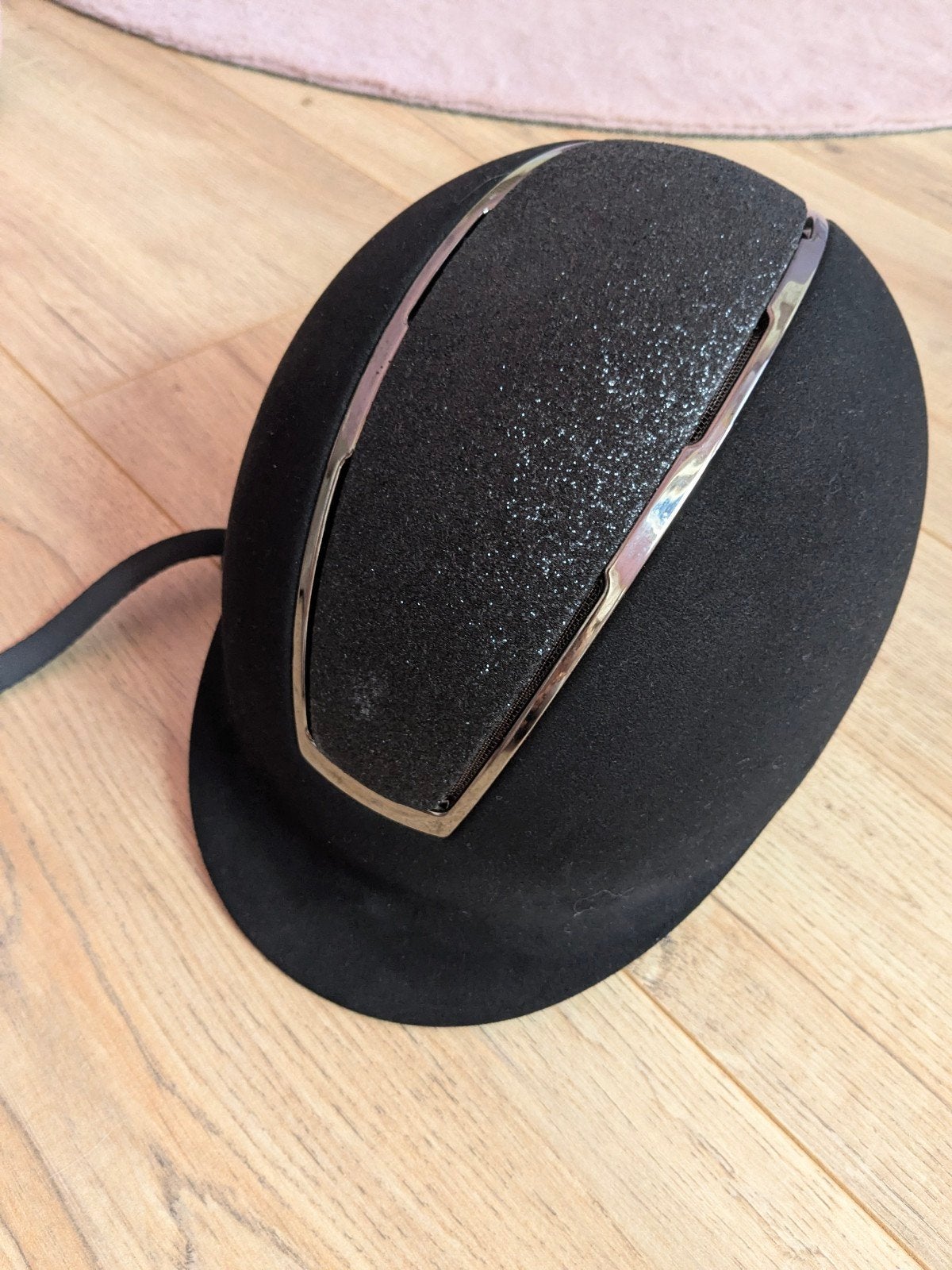 Mooie, nette ZGAN paardrijcap maat S, Dieren en Toebehoren, Paardrijkleding, Ophalen, Dressuur, Zo goed als nieuw, Zwart
