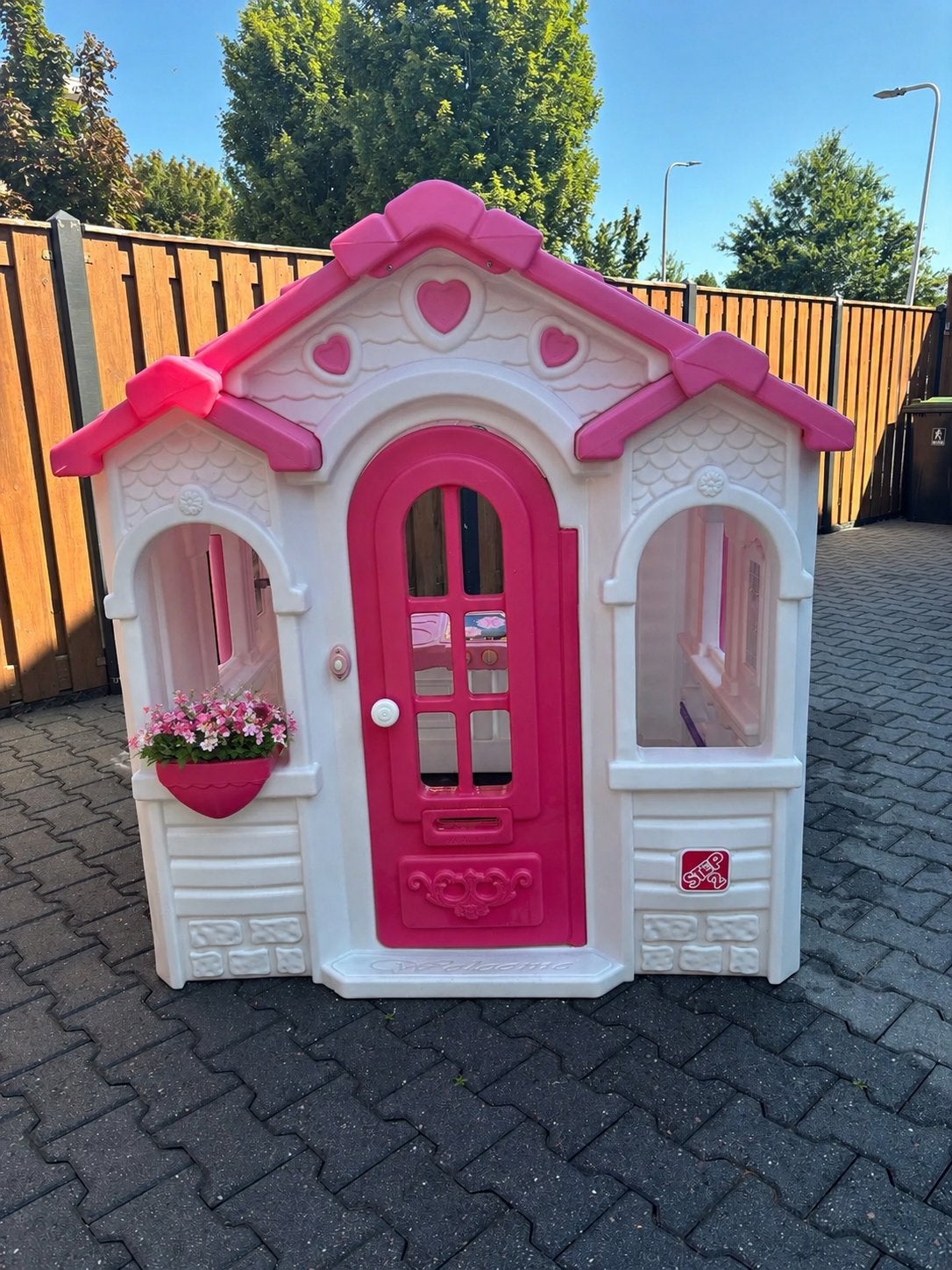 Sweetheart speelhuisje van Step2 roze, Ophalen, Zo goed als nieuw, Kunststof
