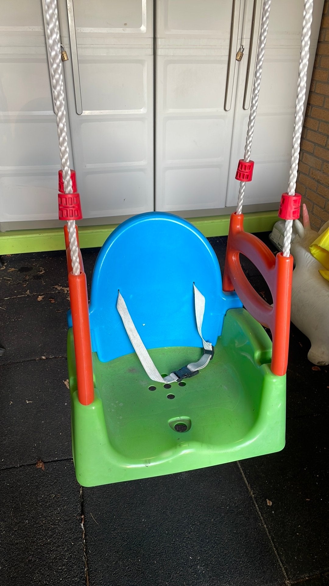 Schommel (meegroeischommel), Kinderen en Baby's, Speelgoed | Buiten | Speeltoestellen, Ophalen of Verzenden, Zo goed als nieuw
