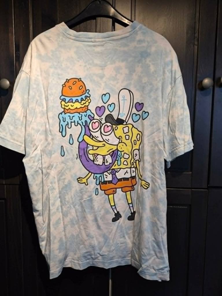 Mooie shirt maat L H&M Spongebob, Ophalen of Verzenden, Gedragen, Maat 52/54 (L)
