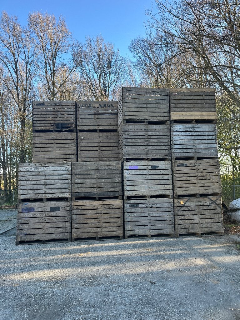 Houten kisten, Ophalen, Gebruikt