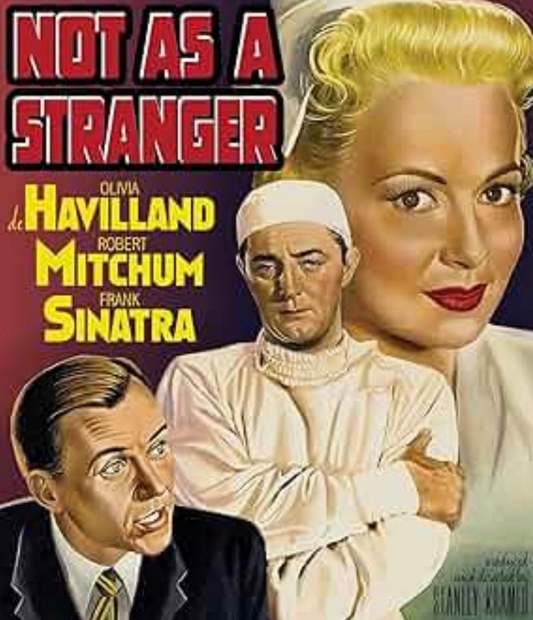 15). Not as a Stranger, Robert Mitchum, Olivia de Havilland., Ophalen of Verzenden, Zo goed als nieuw