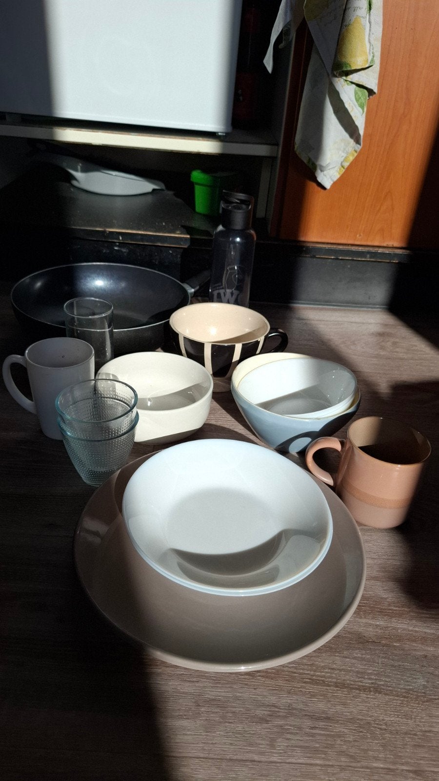 Complete Keukenset | complete kitchen set, Ophalen, Wit, Overige merken, Glas
