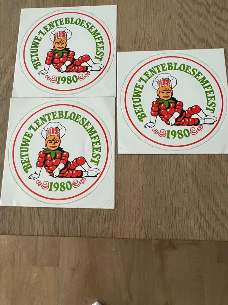 Flipje stickers en ansichtkaarten, Ophalen of Verzenden, Zo goed als nieuw, Meerdere stickers