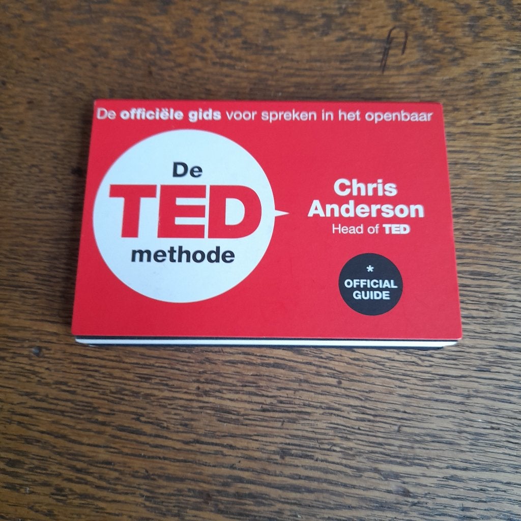 Chris Andersen - De TED methode ( dwarsligger), Chris Andersen, Zo goed als nieuw, Alpha, HBO