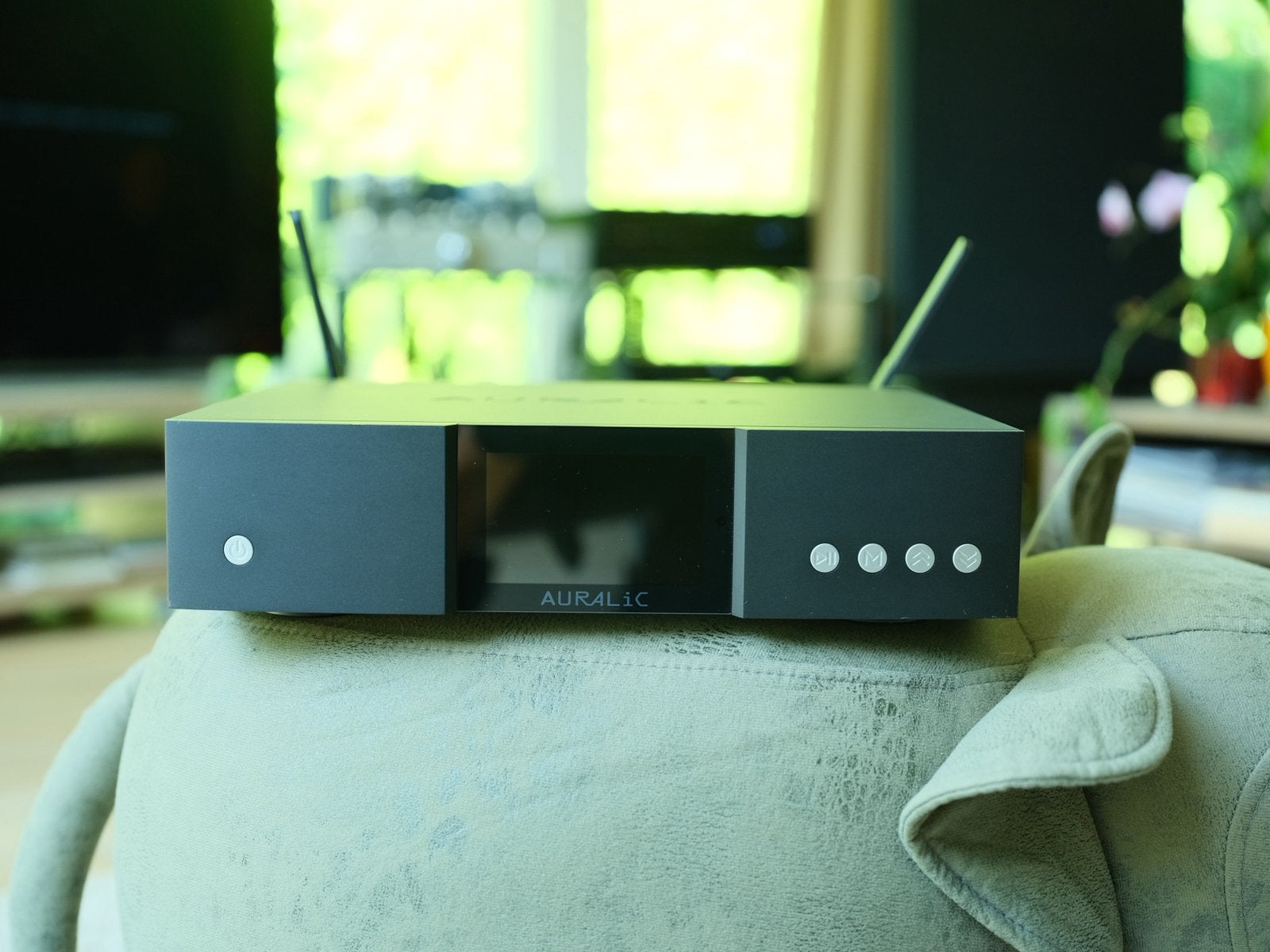 Auralic Aries G1 Netwerkstreamer (incl afstandsbed.), Ophalen of Verzenden, Zo goed als nieuw, USB 2, Zonder harde schijf