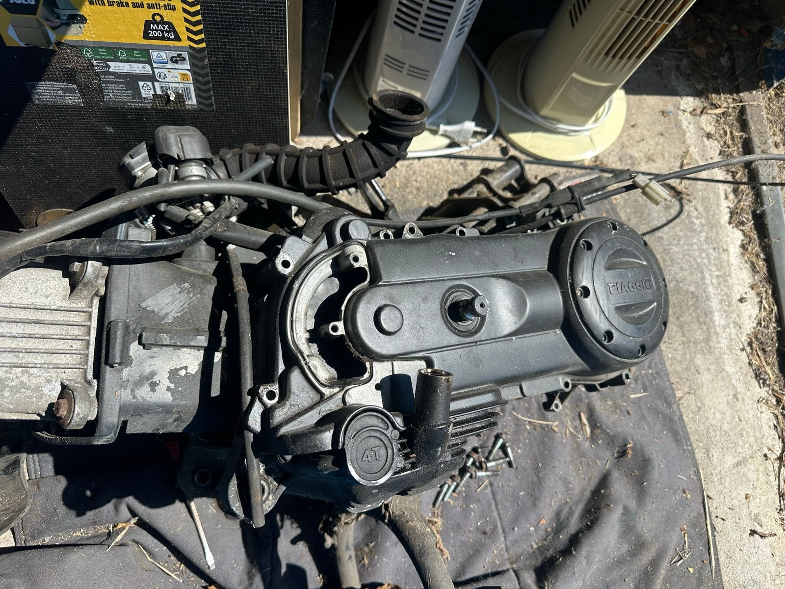 Gebruikt Piaggio Zipp 4T 50cc Scooter Blok, Fietsen en Brommers, Ophalen of Verzenden, Gebruikt, Blok, Piaggio