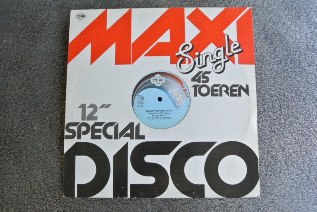 Liquid Gold – Dance Yourself Dizzy (12''), Maxi-single, 1980 - 1989, Dance, Ophalen of Verzenden
