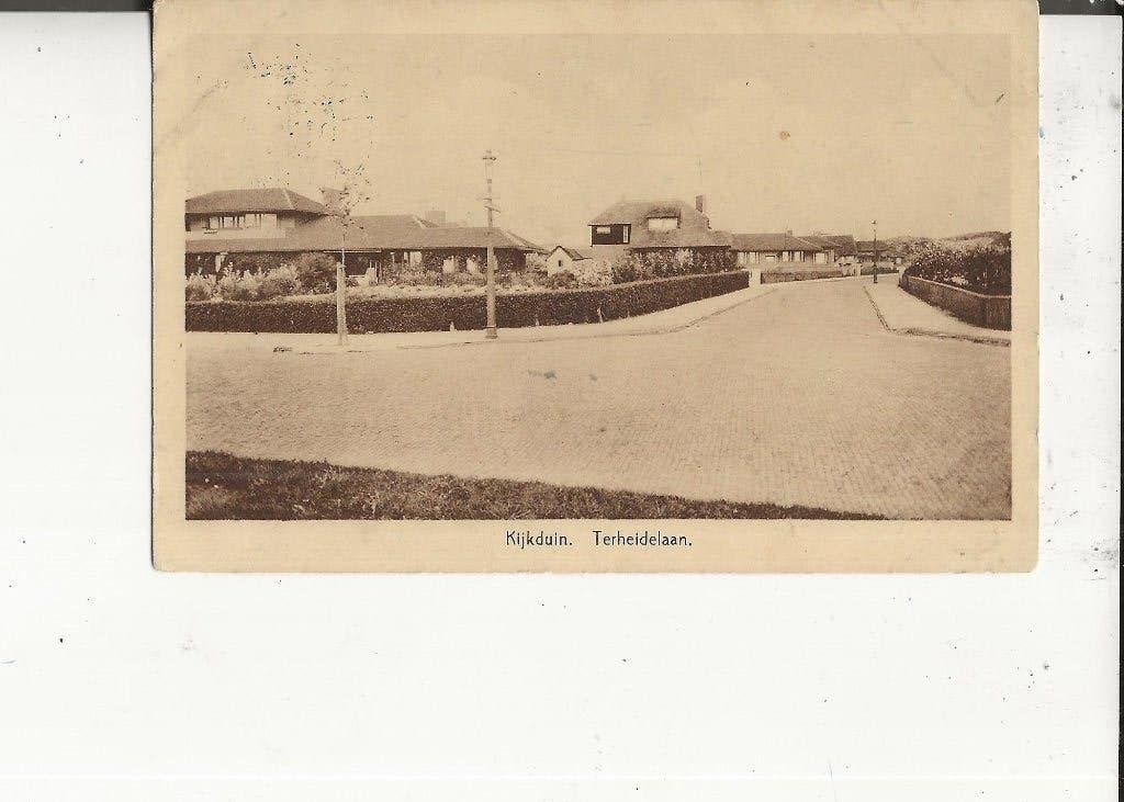 Kijkduin Terheidelaan Weenenk & Snel  1932, Ophalen of Verzenden, 1920 tot 1940, Gelopen, Zuid-Holland