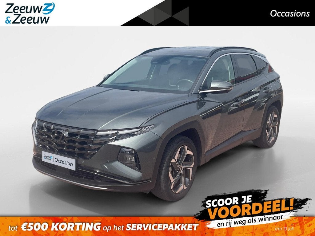 Hyundai Tucson 1.6 T-GDI PHEV Premium 4WD *Automaat*Navi+Cam, Auto's, Hyundai, Automaat, 1350 kg, 14 kWh, Gebruikt