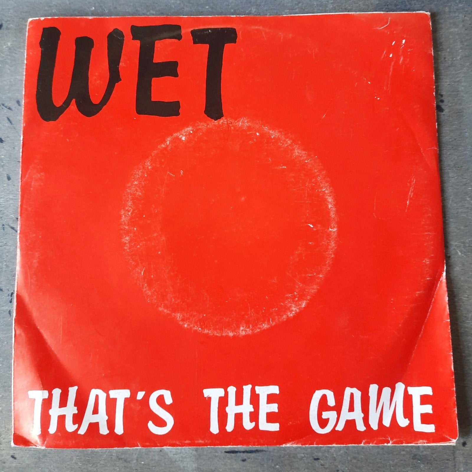 Wet - That's The Game (Electronic/Synth-Pop), Cd's en Dvd's, Vinyl Singles, Zo goed als nieuw, Pop, Ophalen of Verzenden