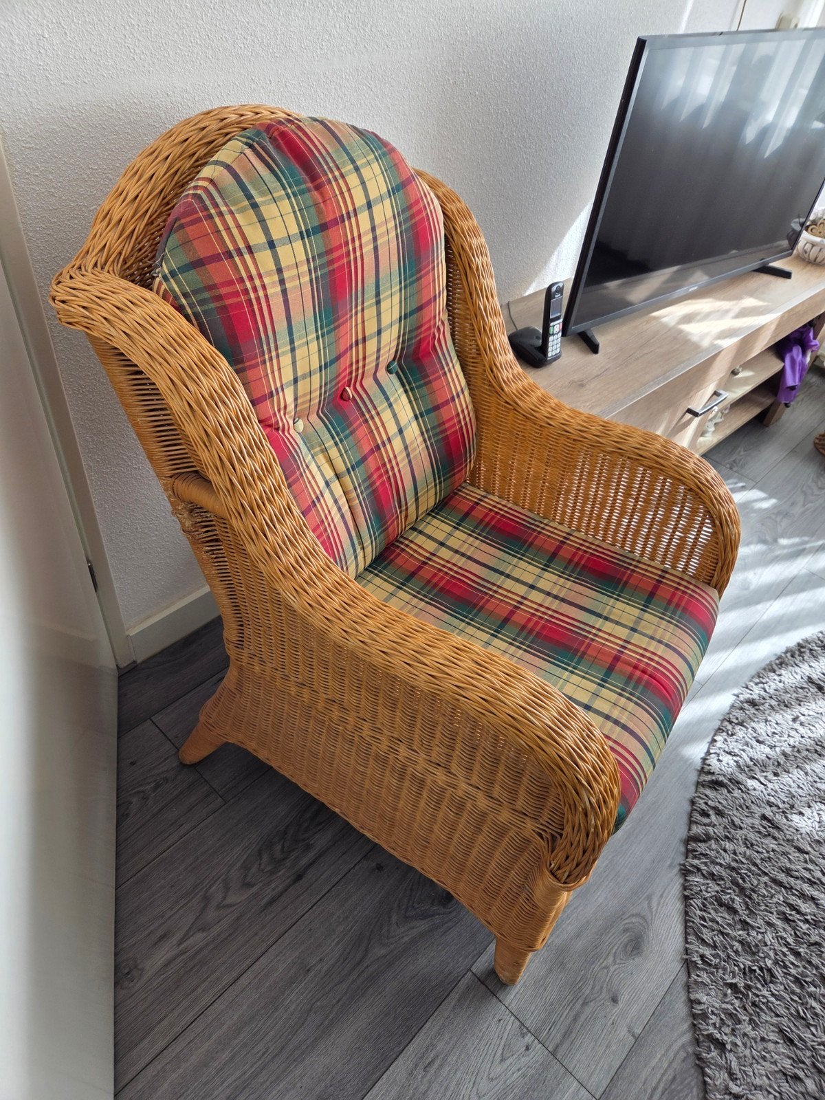 pitriet fauteuil, Huis en Inrichting, Fauteuils, Ophalen of Verzenden, 75 tot 100 cm, Stof, 50 tot 75 cm