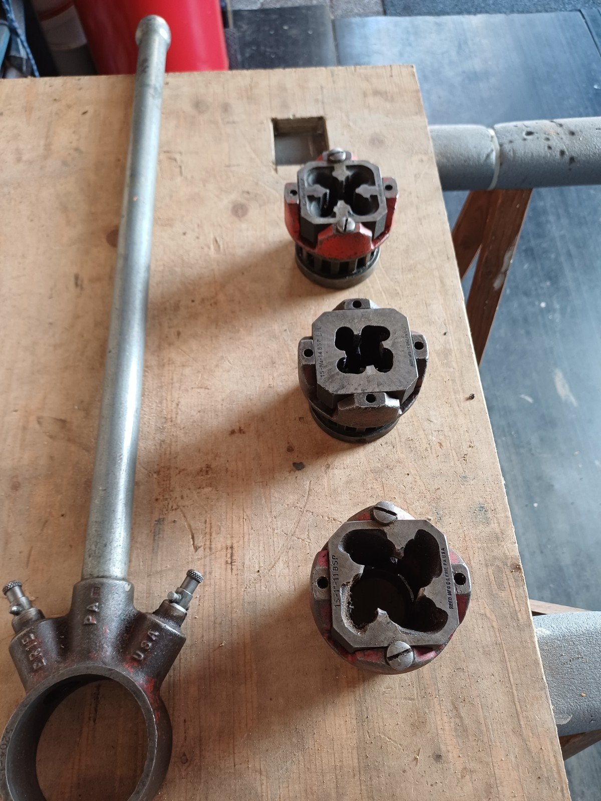 snij gereedschap, Ophalen