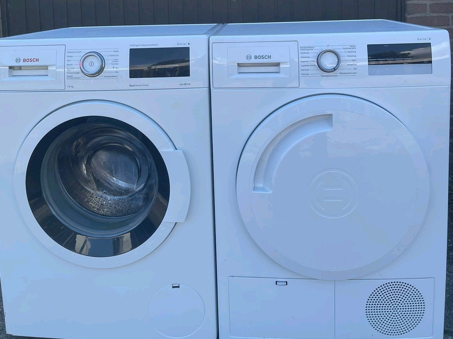 Foto 3 van Mooie,Bosch I-DOS Condensdroger 8Kg Wasmachine 8Kg A+++🆕