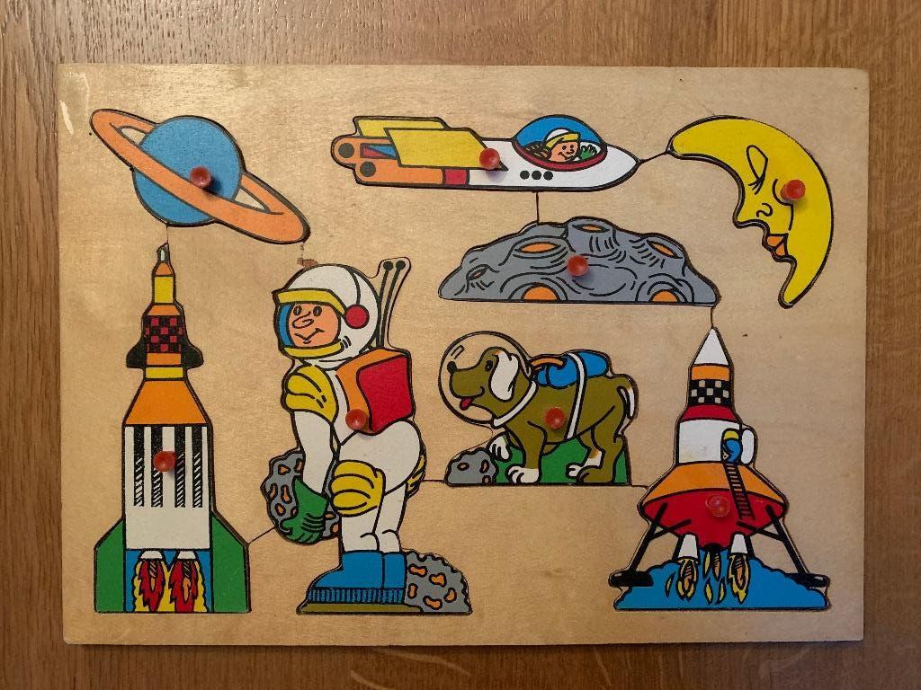 houten puzzels oa rolf, Ophalen, Zo goed als nieuw, Van hout, Minder dan 10 stukjes