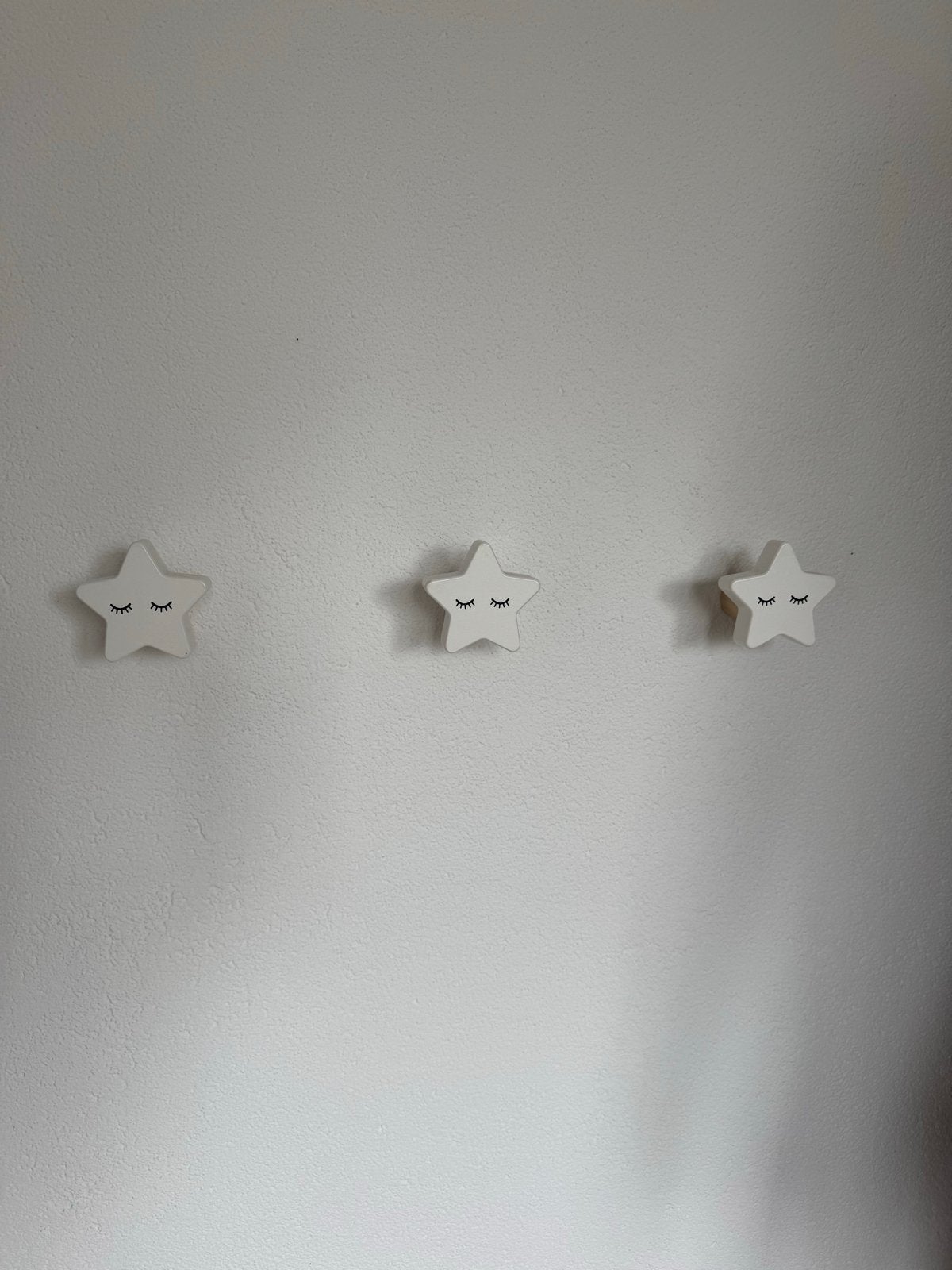 Set van 3 sterren Bloomingville wandhaken voor kinderkamer, Ophalen, Overige merken, Zo goed als nieuw, Wit