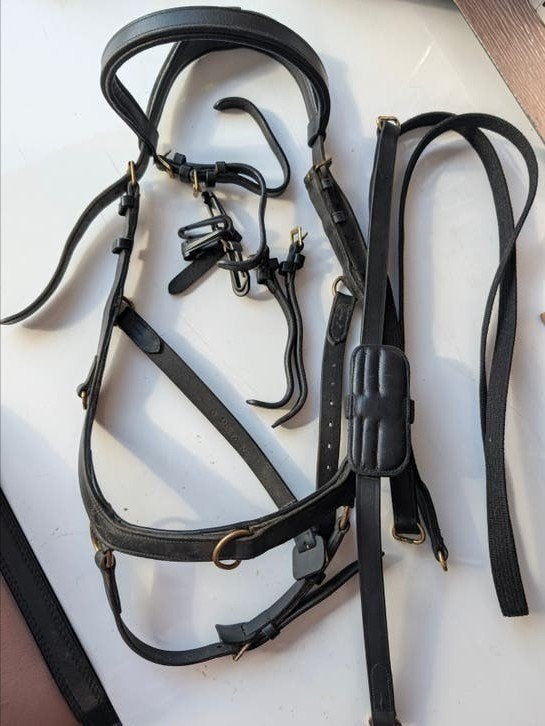 Rambo Micklem multi bridle zwart full, Dieren en Toebehoren, Rambo, Ophalen of Verzenden, Zwart, Full