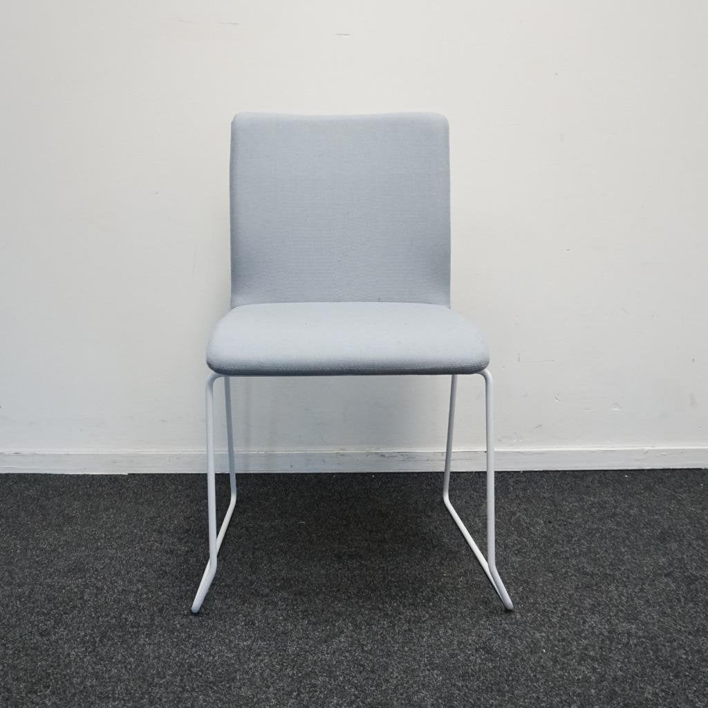 Lande  Vergaderstoel / Conferentiestoel | L-Blauw | Slede, Gebruikt, -, -, Ophalen of Verzenden