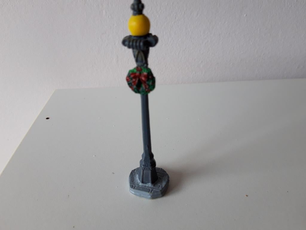 Lemax lantaarnpaal, lemax figuur Kerstdorp, Diversen, Kerst, Ophalen of Verzenden