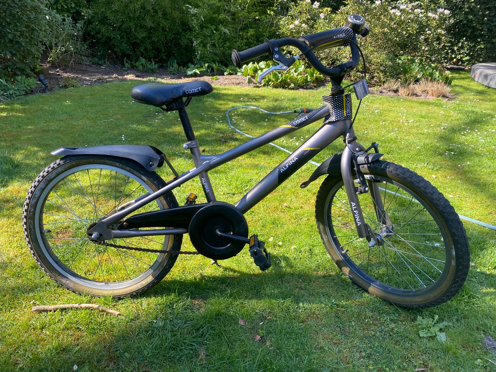 Alpina Crossfiets 20 inch - Gebruikt, in prima staat, Fietsen en Brommers, Fietsen | Crossfietsen en BMX, Ophalen, Terugtraprem