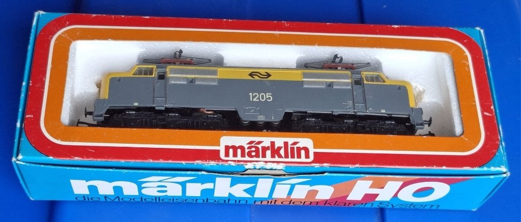 Marklin HO 3055 (NS) locomotief, Wisselstroom, Gebruikt, Locomotief, Ophalen of Verzenden