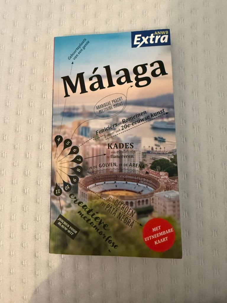 ANWB Extra Reisgids Málaga met uitneembare kaart, Boeken, Reisgidsen, Europa, Ophalen of Verzenden, Zo goed als nieuw, Reisgids of -boek