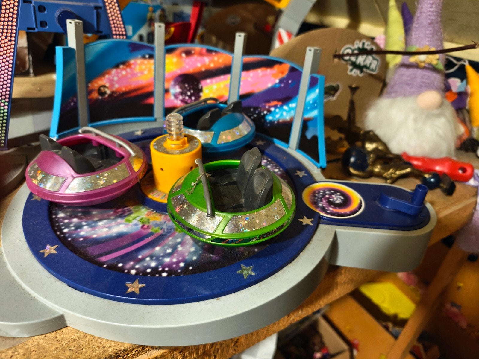 Playmobil Kermis met Licht en Geluid - Werkend op Batterijen, Ophalen, Gebruikt, Losse onderdelen, Overige typen