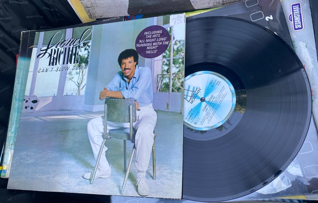Lionel Richie lp can’t slow down, Cd's en Dvd's, Vinyl | Pop, Ophalen of Verzenden, Zo goed als nieuw, 12 inch