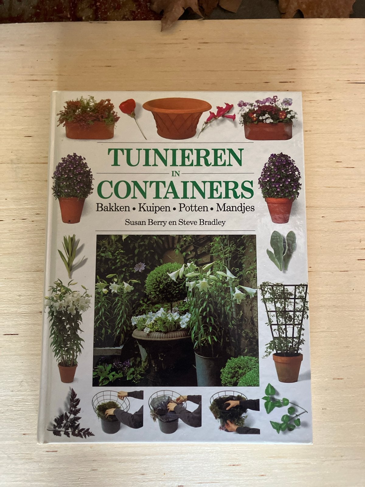 Steve Berry - Tuinieren in containers, Ophalen of Verzenden, Bloemen, Planten en Bomen, Steve Berry