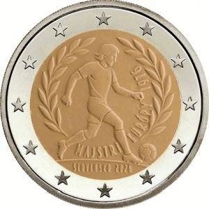 2 Euro Slowakije 2026 UNC - Winnaar Europacup 1076, Verzenden, Slowakije, 2 euro, Losse munt